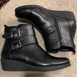 Wedge Booties